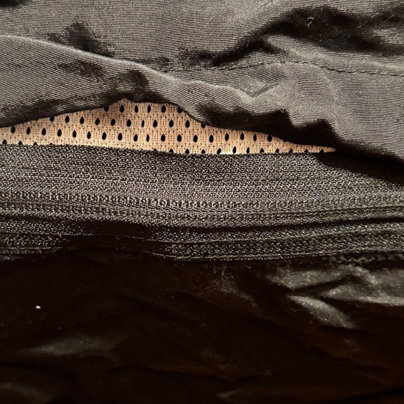 Men's Black and Red 3/4 zip pullover jacket - Picture 7 of 7